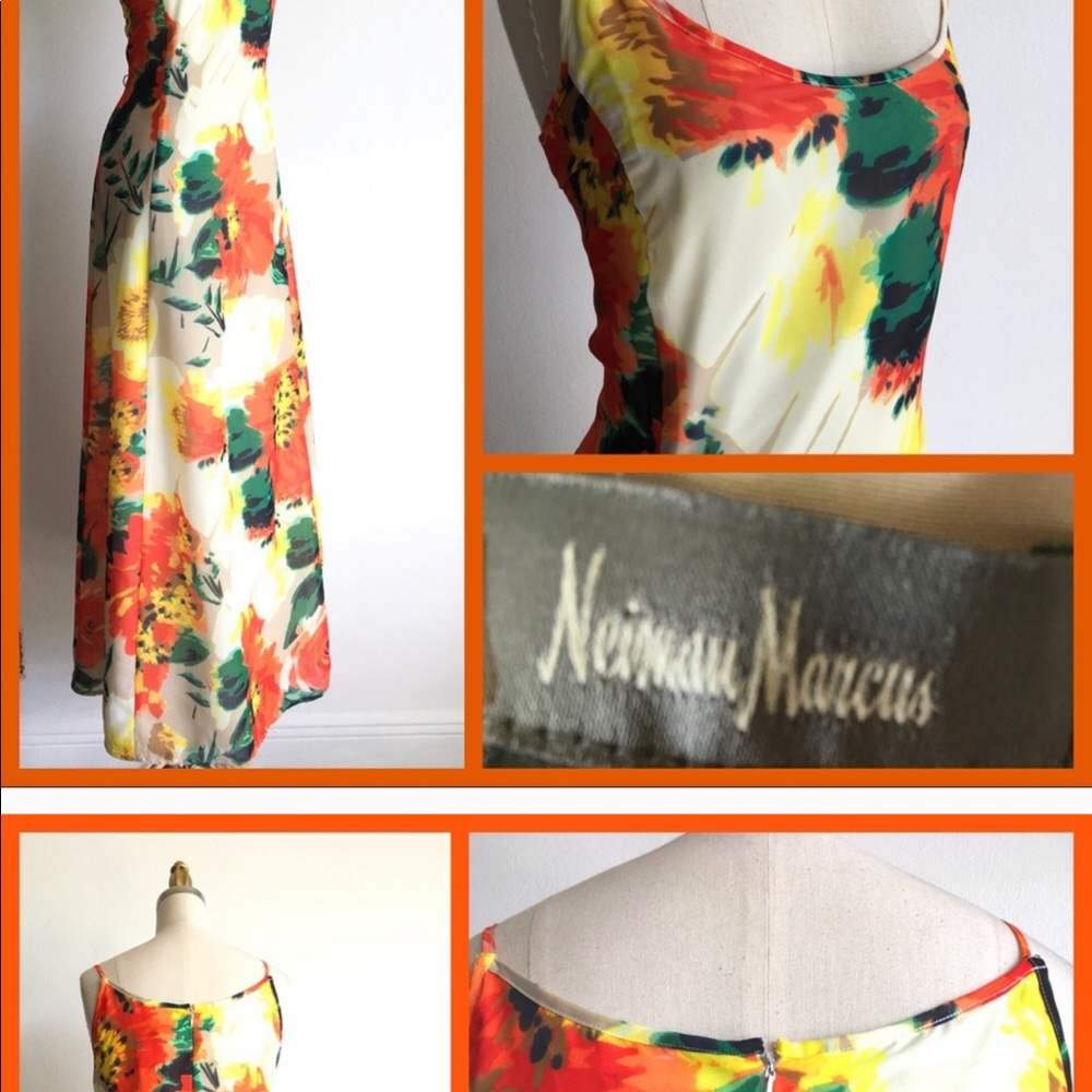 Beautiful summer  dress vintage Nieman Marcus